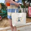 Canvas Bag Women'S Shoulder Handbag Student Tote Bag Large Capacity Hand Carry Canvas Bag