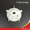 Y2-100 Motor Fan Blade, 28mm Inner Diameter, 2.2KW-3KW.