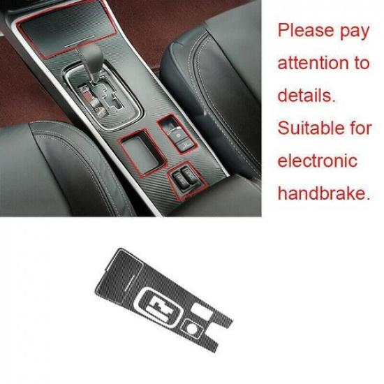 Fit For Mitsubishi Outlander 14-20 Leather Central Console Gear Shift Panel Trim