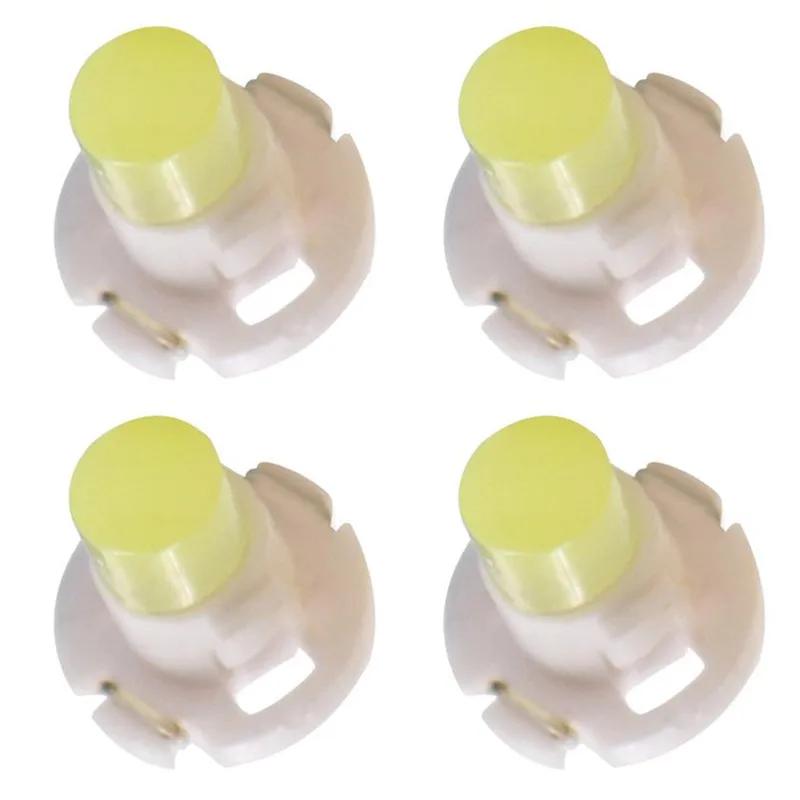 4Pcs New Bulb Car Light T3 3D COB LED Wedge Instrument Cluster Panel Lamp Gauge Dashboard Car Accessories LED Lights for Car