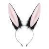Handmade Plush Rabbit Ear Hair Accessories Comics Cosplay Props Simulation Animal Ear Headband Cute Headgear