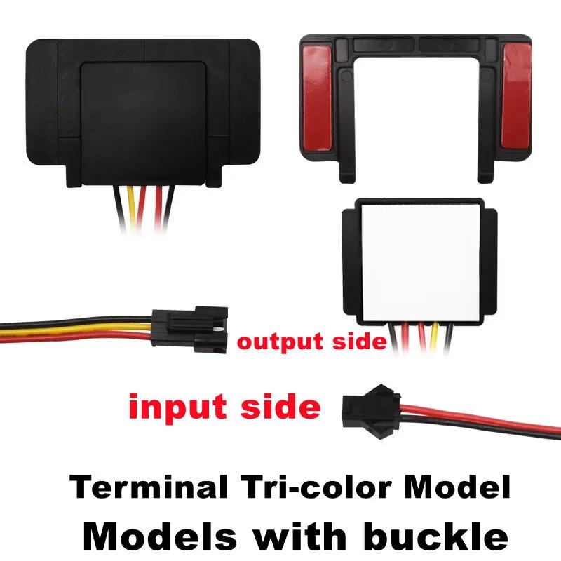 DC 12V 24V veidrodinis jutiklinis jungiklio jutiklis Vonios veidrodis makiažo veidrodis LED vienspalvis trispalvis pritemdymo jungiklis be elektrodų reguliavimas