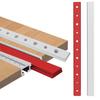 300mm Linear Slide Rail & Block: Aluminum Groove Slide for Table Saw, Engraving Machine, & Workbench DIY Modifications.