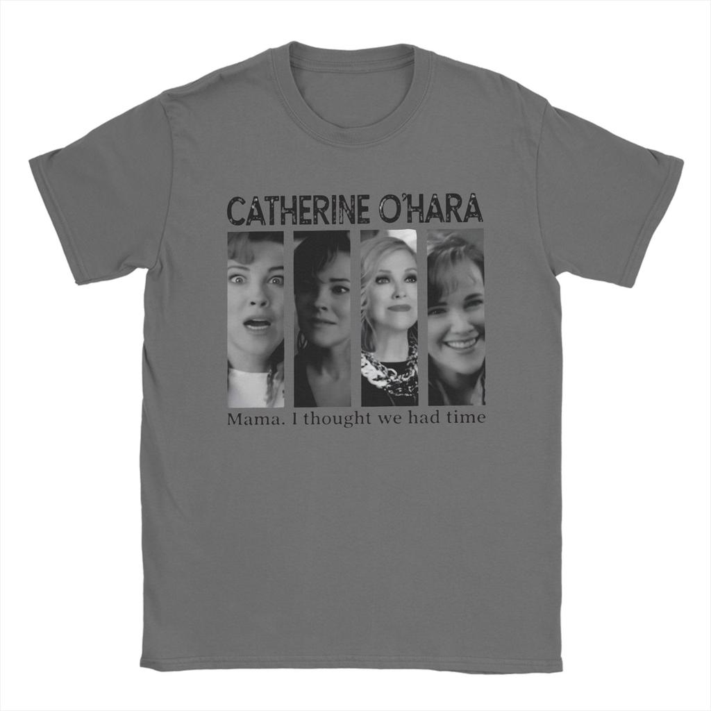 Unique Vintage Catherine Ohara  TShirts Unisex O Neck Cotton T Shirts  Short Sleeve Tee Shirt Summer Clothes