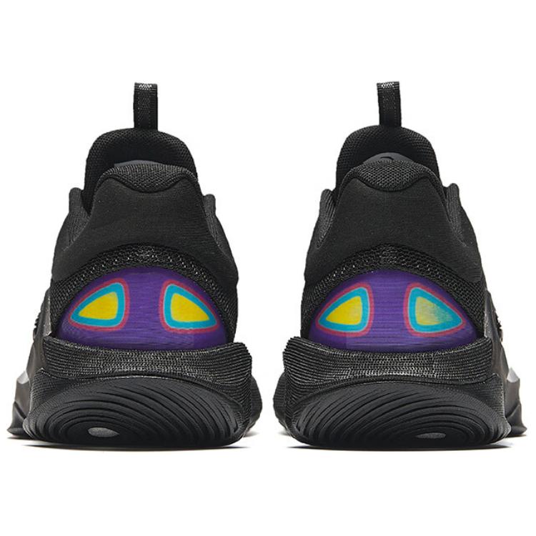 Anta Skyline Retro Bequeme Langlebige Low-Top Basketballschuhe Herren Sneaker Schwarz 112431608-3