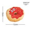 Durable Donut Dog Toy with Squeaker - Bite-Resistant and Entertaining