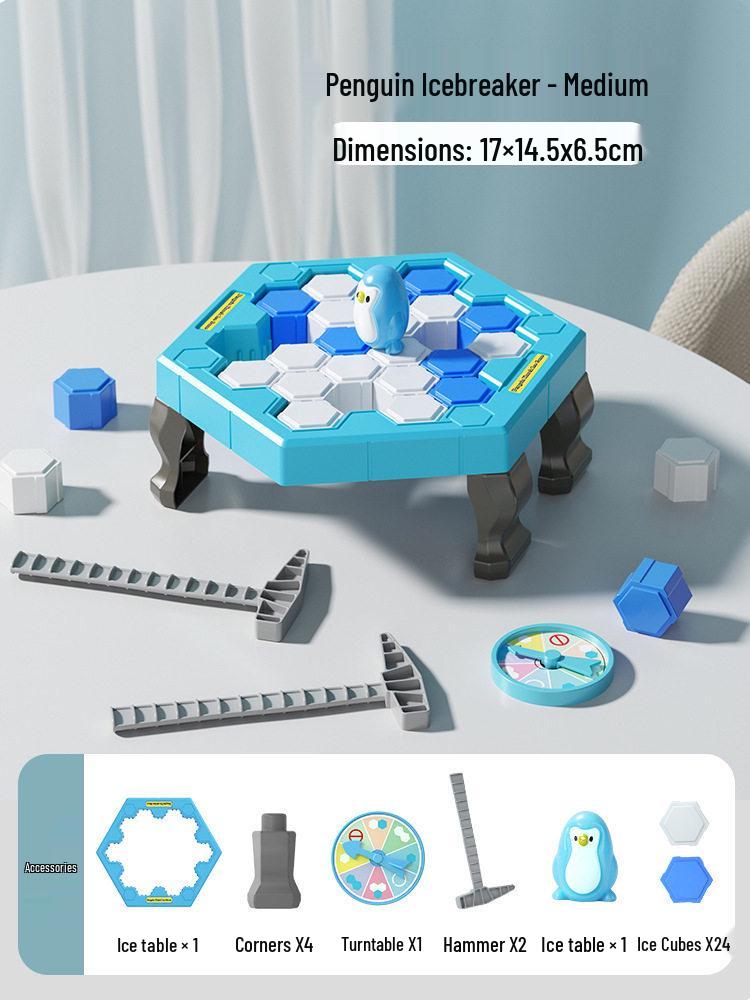 Penguin Rescue Ice-Breaking Toy: Educational Parent-Child Strategy Game