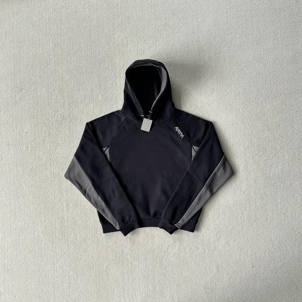 Popular Mertra Embroidered Letter Fleece Hooded Sweater Men's and Women's Sports Casual Pants Set Tide