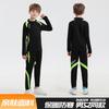 Kids Long Sleeve Badminton Set Unisex Sportswear Tracksuit Winter Training