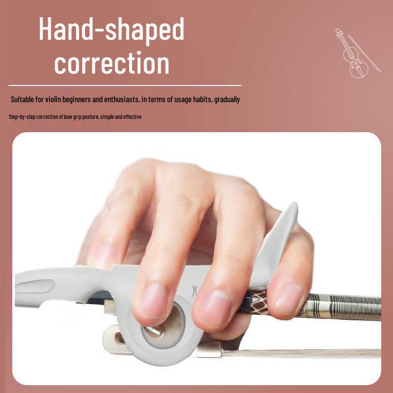Violin & Viola Bow Grip Corrector and Holder Teaching Aid
