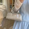 Fashion Pu Leather Women’s Messenger Boston Handbag 2025 New Korean Version of Simple Pillow Bag Joker Shoulder Top-Handle Bag