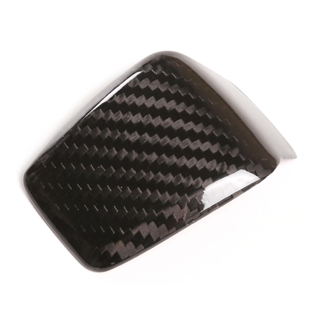 Real Carbon Fiber Steering Wheel V-Frame Decor Panel For Alfa Romeo Giulia Stelvio Tonale - Car Accessories