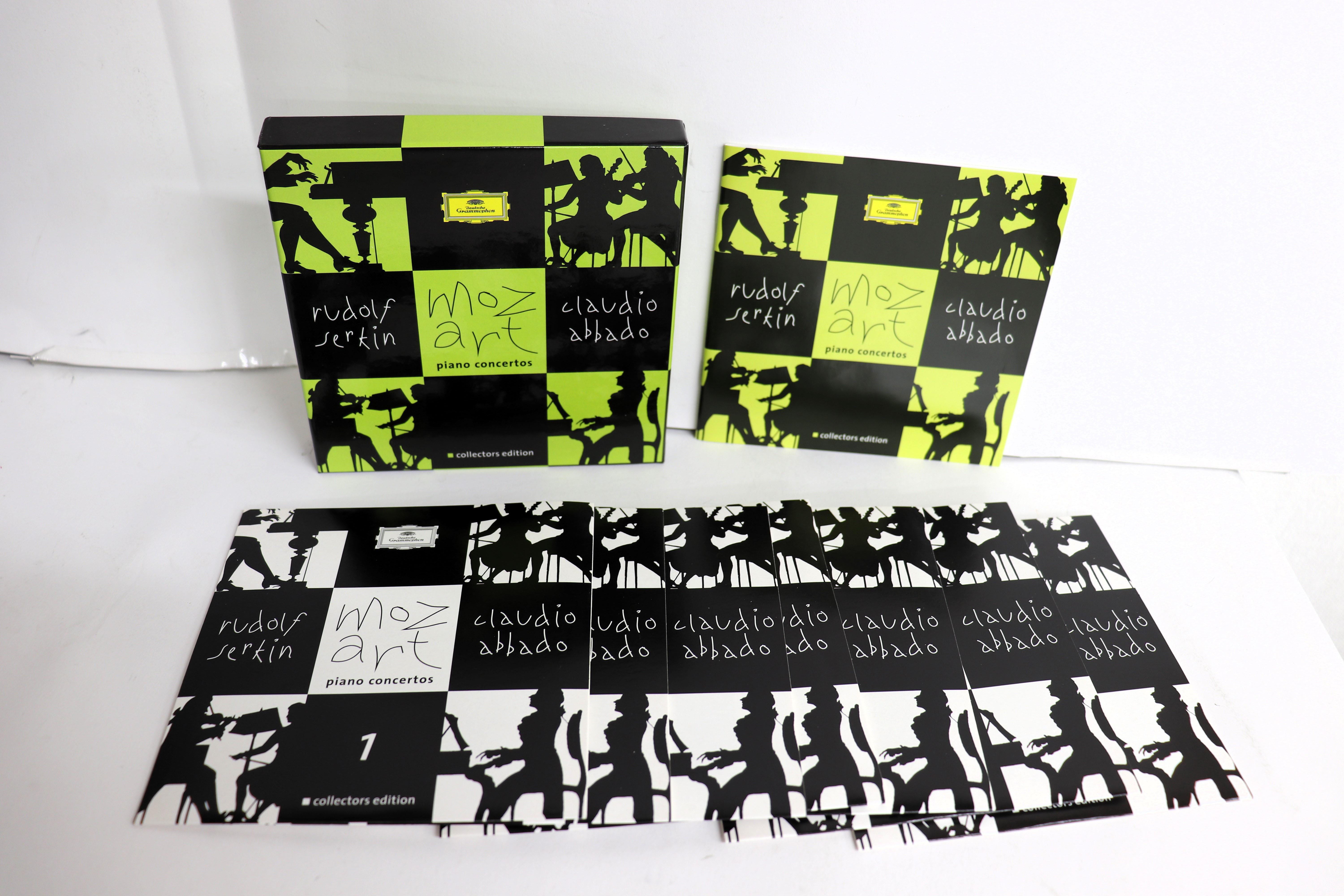 

CD CLAUDIO ABBADO LONDON SYMPHONY ORC Mozart Serkin Piano Concertos 002894775214 Deutsche Grammo 2006 Germany Classical Used