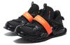 Li Ning Halo Textile, Leather Trendy Cushioning Slip Resistant Abrasion Resistant Low top Casual Shoes Men's AZGS101-1