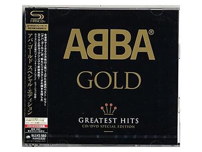 ABBA Gold Greatest Hits Speciální edice SHMCD s DVD Limitovaná edice UICY-15117
