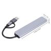 Type-C USB Hub Multi Splitter Adapter Portable USB Hub Expander High Speed Transmission Plug and Play for PC Computer