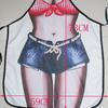 1Pcs BBQ Party Apron Multicolor Sexy Cooking Aprons Funny Novelty Naked Men Women Kitchen