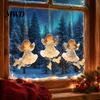 Lightweight Xmas Tree Decorations Christmas Angel Hanging Ornaments, Cute Plush Doll Pendant, Decorative Durable Fabric Keepsakes Ornaments