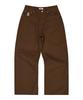 HOODHOOD Hd Chain Embroidery Cotton Pants Brown