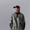 Li Ning LiNing Loose Pullover Long-Sleeve Fleece Sweatshirt for Men, Green