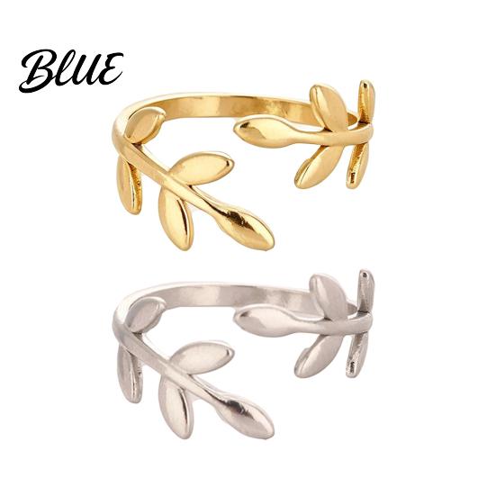 Adjustable Finger Band Thumb Ring Vine Shape Opening Design Hypoallergenic