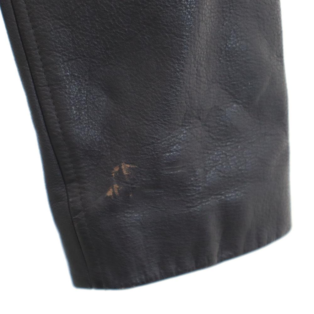 ANN TAYLOR 90s 00s Old leather jacket XS Dark brown Women Used