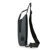 Men Bag Fashion New Solid Color Men Chest Bag Outdoor Casual Fashion One Shoulder Crossbody Bag USB Charging Shoulder Bags
