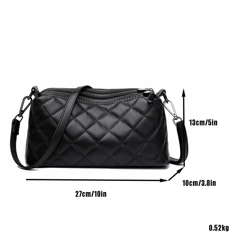 Luxury Genuine Leather Handbags for Women High Quality Messenger Bag Large Capacity Fashion Shoulder Tote