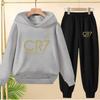 Kid's Leisure Clothes Hoodie +Pants 2pcs Sets Boys Tracksuit Autumn Winter Sweatshirt Set Children Football Sportsuit