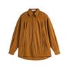 Fashion Autumn and Winter New Loose Shoulder Casual Solid Color Versatile Men's and Women's Long-sleeved Shirts