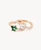 Lola Rose Ivy Mother-Of-Pearl Zirconia Natural Stone Fashion Ring