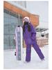 Unisex Windproof Waterproof Insulated Ski Jacket with Hood