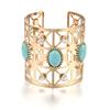 Dunhuang Dance Turquoise Fairy Bracelet - Hollowed Bangle with Unique Personality