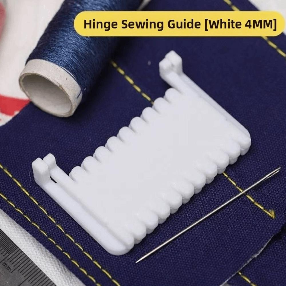 Needle Gauge Edge Stitching Lock Sewing Gauge DIY Sewing Aid Tools for Fabric Sewing Accessory