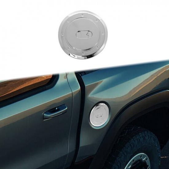 Chrome Fuel Tank Cap Cover for RAM 1500 TRX -2024 Gas Cap Trim Accessories