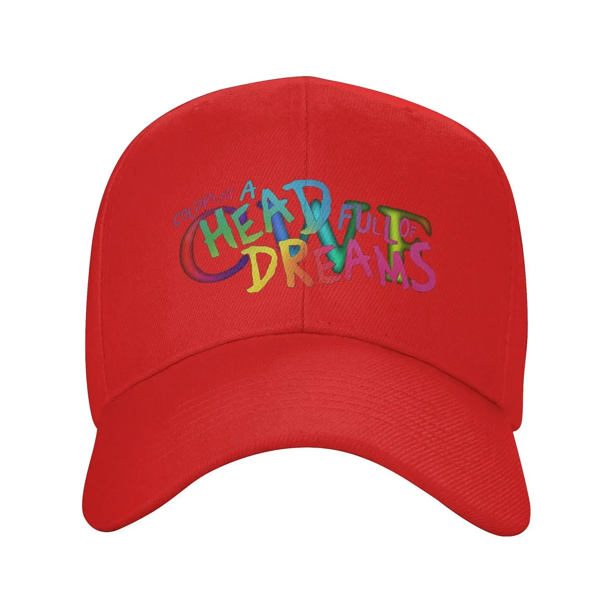CColdplays Letter Logo Cap Unisex Vintage Wear Classic Rock Band Snapback Cap Adjustable Adjustable