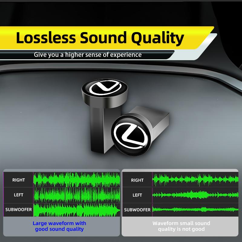 Innenaufkleber 16/32/64 GB Auto USB-Stick MINI Musik-Speicherstick Zubehör für Lexus UX250h RX450h CT200h RX400h NX300