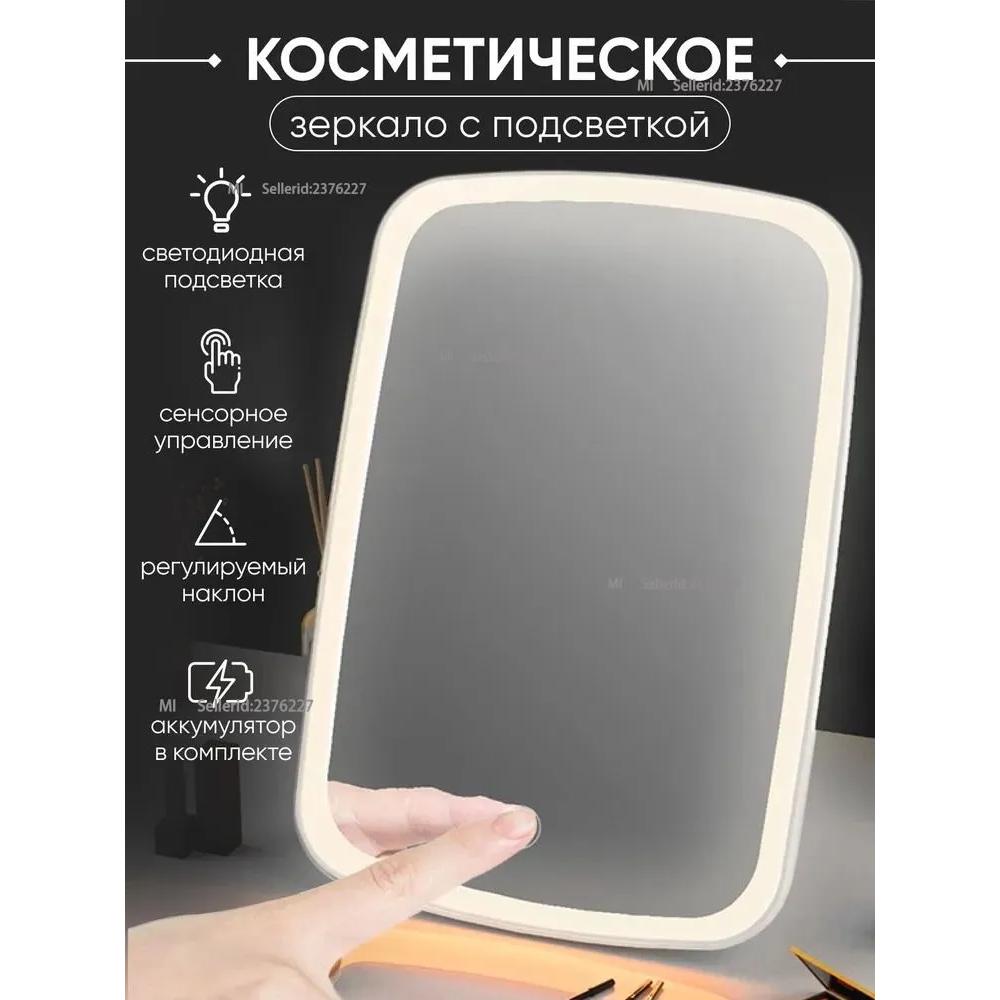 Xiaomi Cosmetic desktop lens with LED backlight for makeup/sensor