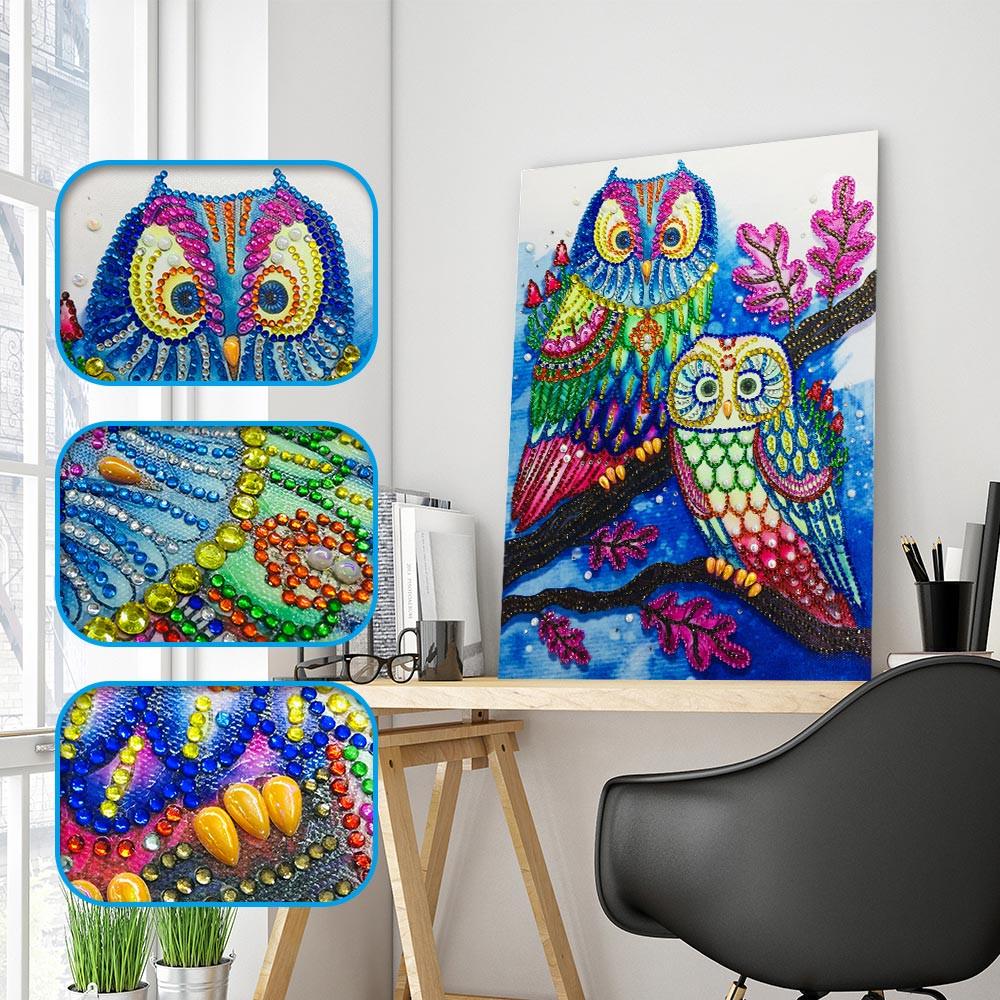 Buy Special Shaped Diamond Painting DIY 5D Partial Drill Cross Stitch ...