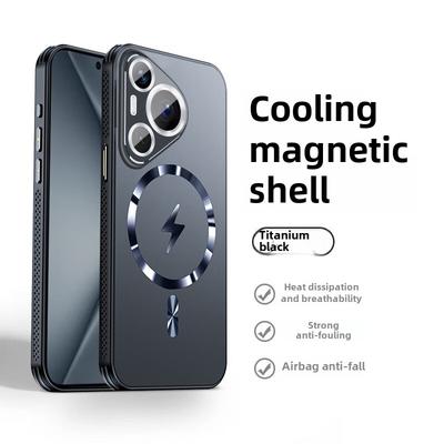 Airbag and Matte Cover for Huawei Pura70/P70pro, Full Lens Protection, Anti-drop