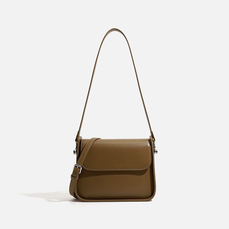 2024 Summer New Niche High-Quality Tofu Bag, Fashionable and Versatile for Commuting, Single-Shoulder, Underarm, Crossbody Small Square Bag