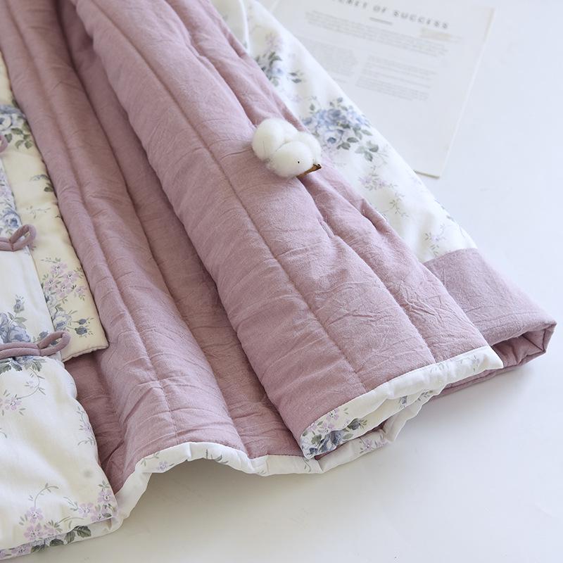 542 Handgemachte Baumwollwattierte Jacke: Herbst/Winter Froschknopf Retro Mantel für Mütter