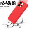 For Oppo Reno14 Pro 5G (China)/Oppo Reno14 Pro 5G (Global) Liquid Silicone Case Phone Back Cover with Hand Strap