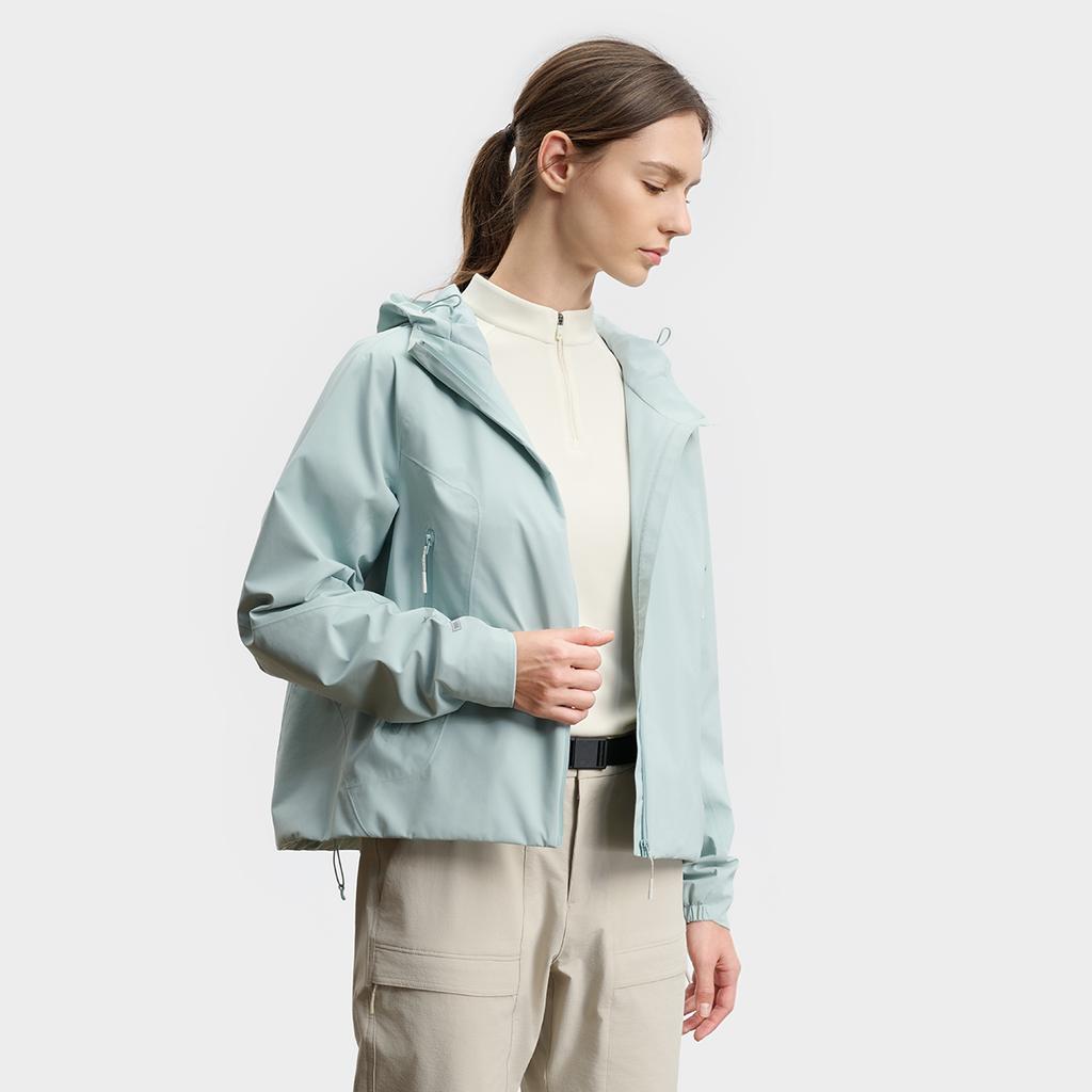 Fila X BBC EARTH Athletics Explore Minimalist Hoodie Jacket Women Jackets Mysterious-Blue A11W437702FLB