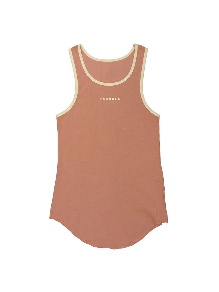 YOUNGLA Men's Summer Fitness Sleeveless Running Vest