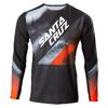 Mens Long Sleeve Cycling Jersey Breathable Quick Dry Mountain Bike Road Trail Riding Shirt