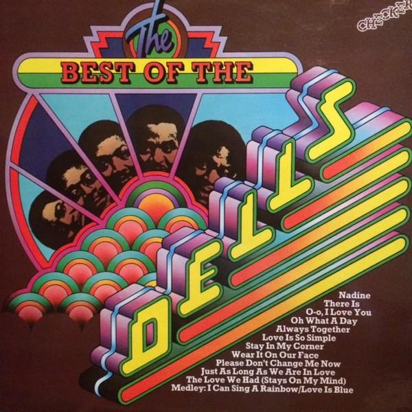 LP Record DELLS - The Best Of The Dells 6467303 Checker 1972 UK Soul/Funk Used