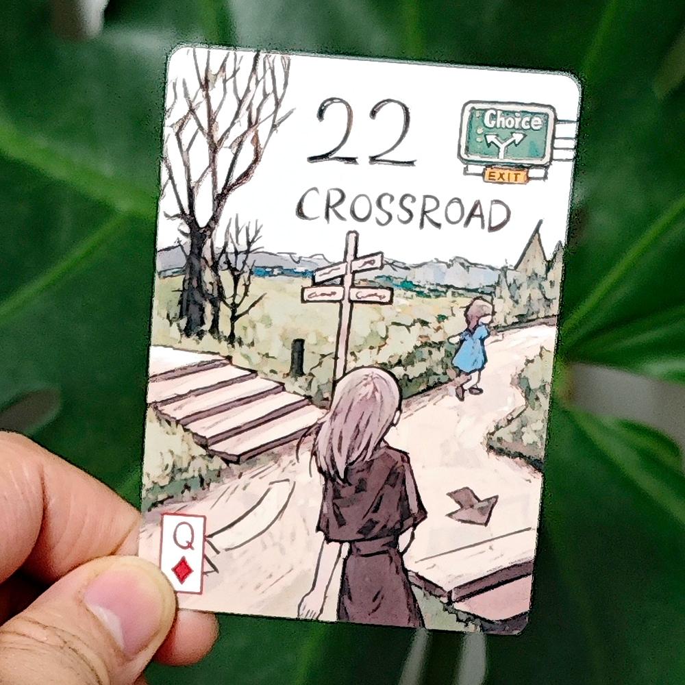 Primitive Lenormand Deck Rana System 9*6cm 42 Pcs Beginner-Friendly Lenormand Cards