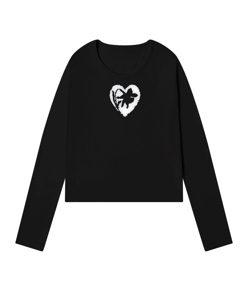 GRAVER [Woman] Wither U-Neck Long Sleeve_2 Colors
