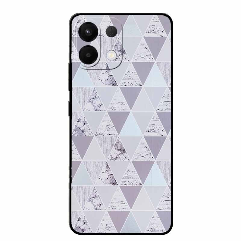 For Oppo K12s K13 5G Case Marble Painted Silicone Back Cover Cases For OPPO K13 5G Soft Black Funda Oppo K12s PLD110 Phone Cover